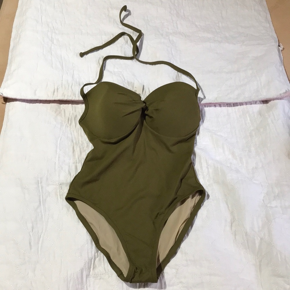 J Crew 32DD Swim Suit